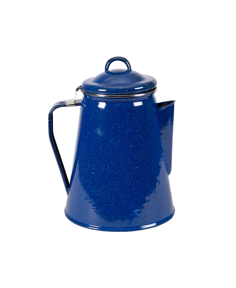 Stansport Enamel Percolator Coffee Pot 8 Cup