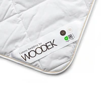 Woodek Luxe Collection Down Alternative Cooling Comforter, Lightweight, 100% High-Quality Cotton, Breathable