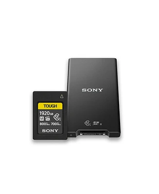 Sony M Series 1920GB CFexpress Type A Tough Memory Card with Memory Card Reader