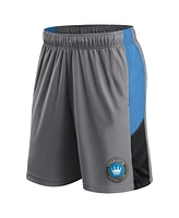 Fanatics Men's Gray Charlotte Fc Team Shorts