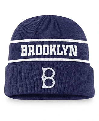 Nike Men's Royal Brooklyn Dodgers Cooperstown Collection Rewind Terra Cuffed Knit Hat