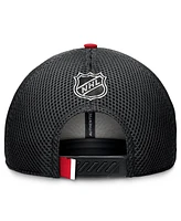 Fanatics Men's Black Detroit Red Wings 2024 Nhl Draft on Stage Trucker Adjustable Hat