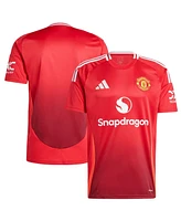 Adidas Men's Red Manchester United 2024/25 Home Replica Jersey