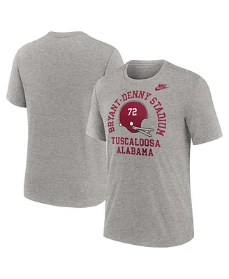 Nike Men's Heather Gray Alabama Crimson Tide Legacy Local Tri-Blend T-Shirt