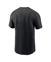 Nike Men's Black New York Mets Fashion Local T-Shirt