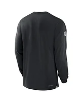 Nike Men's Black New York Jets Sideline Player Performance Long Sleeve T-Shirt