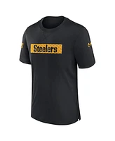 Nike Men's Black Pittsburgh Steelers Sideline Player Performance T-Shirt