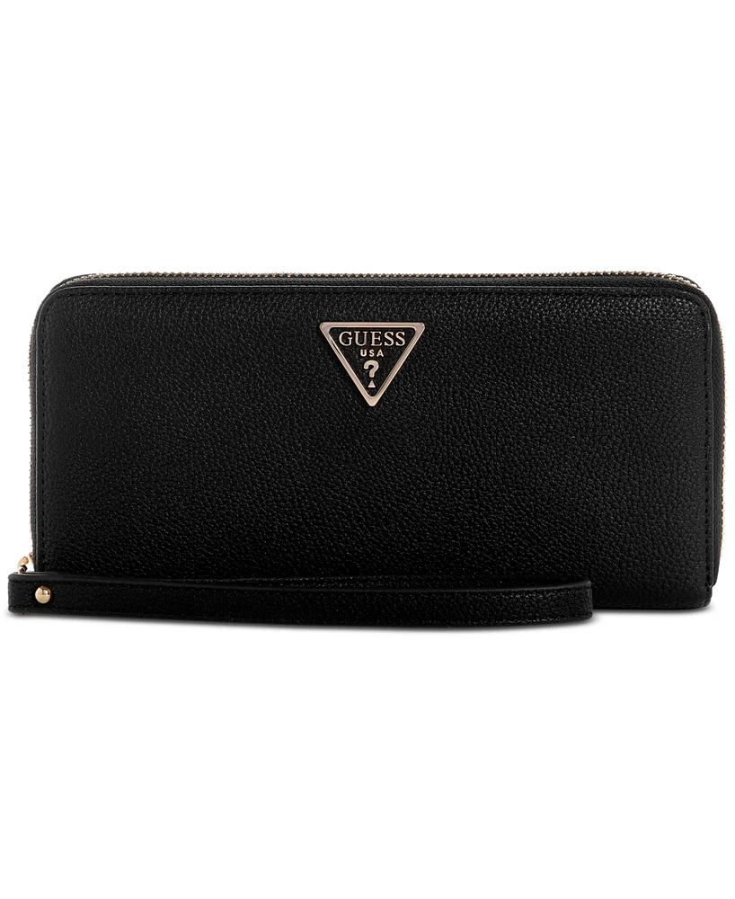 Guess Glimmer Slg Large Zip-Around Wallet, Created For Macy's