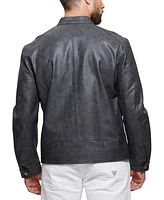 Guess Men's Fitted Bomber Jacket