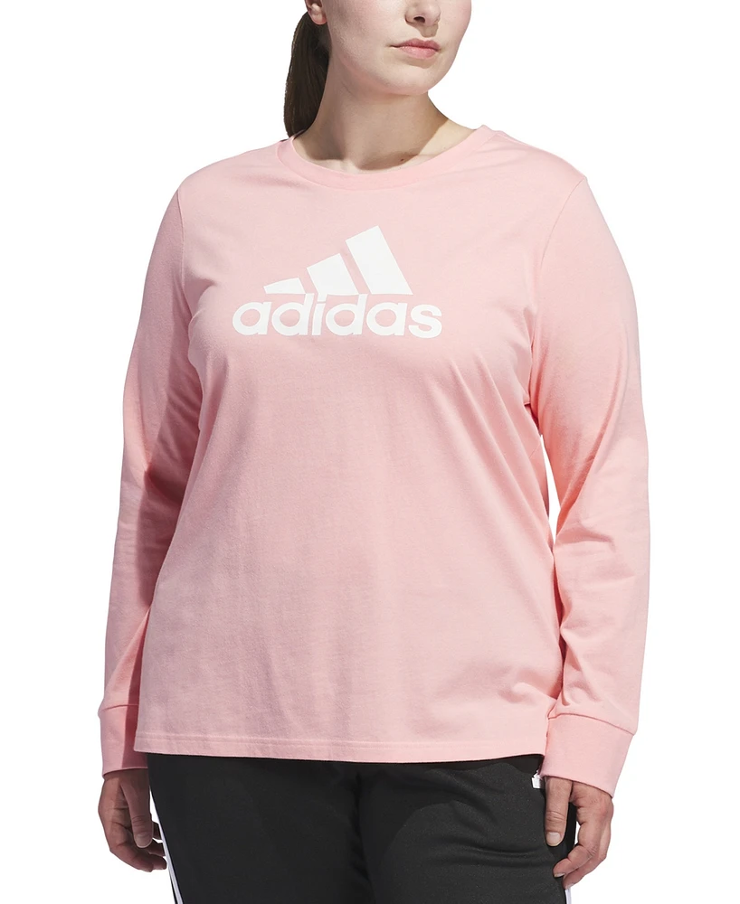 adidas Plus Badge Of Sport Long-Sleeve Top