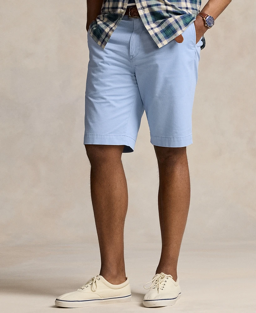 Polo Ralph Lauren Men's Big & Tall Stretch Classic-Fit Chino Shorts