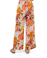 Fever Women's Print Drawstring Pant