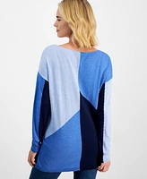 I.n.c. International Concepts Petite Colorblocked Sweater