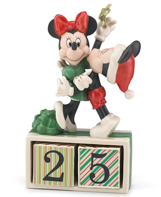 Lenox Minnie & Mickey Countdown to Christmas Figurines