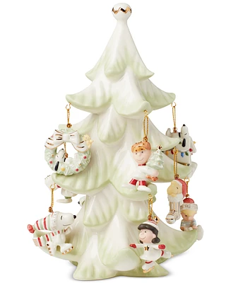 Lenox Snoopy & Friends 11 Piece Christmas Tree Ornament Set