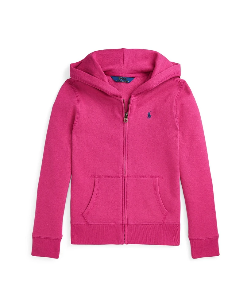 Polo Ralph Lauren Big Girls Fleece Full Zip Hoodie