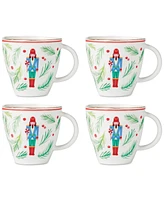 Lenox Nutcracker Mugs, Set of 4