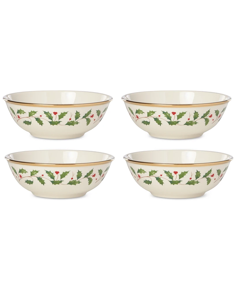 Lenox Holiday Place Setting Bowl, Set of 4