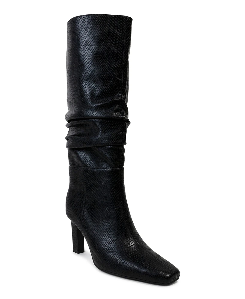 Smash Shoes Women's Fallon Knee High Slouch Dress Boots