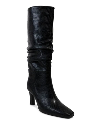 Smash Shoes Women's Fallon Knee High Slouch Dress Boots