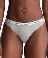 Calvin Klein Women's 3-Pk. Modern Logo Low-Rise Thong Underwear QD5209