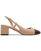 Aldo Women's Bialle Cap-Toe Block Heel Slingback Sandals