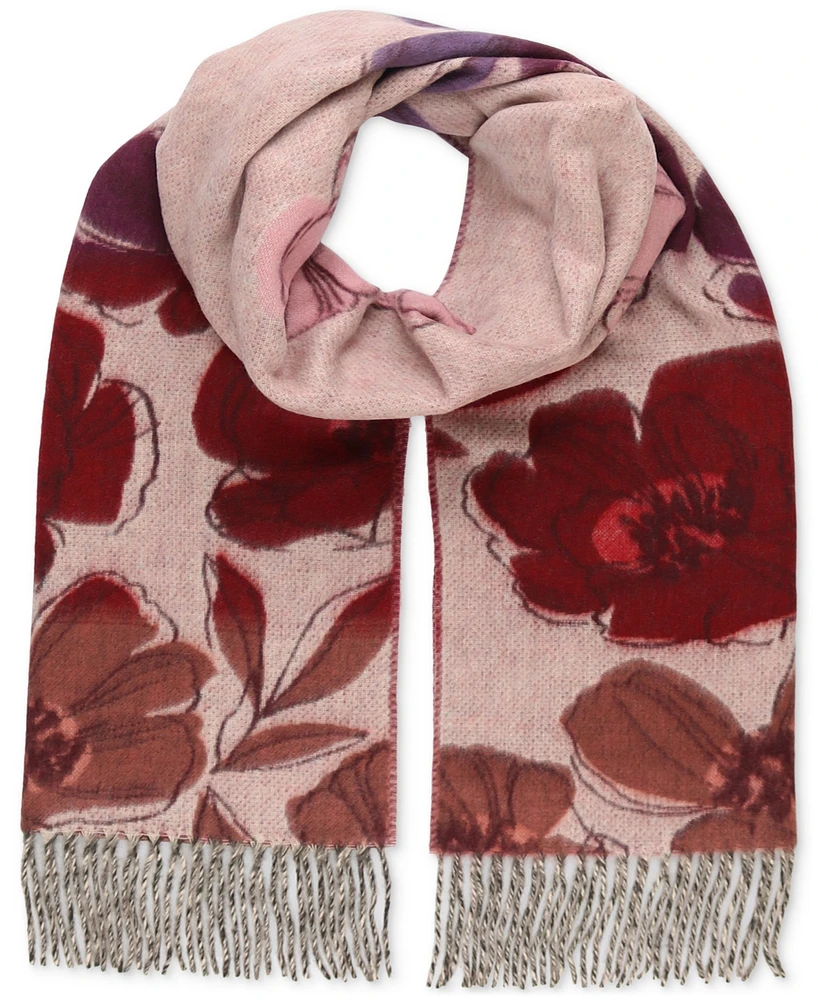 Fraas Women's Big Floral Cashmink Scarf