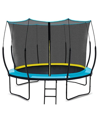 Streamdale Furniture Durable Outdoor Trampoline with Rust-Proof Steel Frame and Safety Features