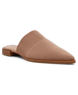 Anne Klein Women's Vassar Knit Pointed Toe Mules