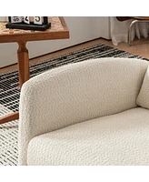 Cozy Rocking Chair with Footrest and Storage