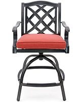 Wythburn Bar Height Outdoor Stool, Created for Macy's