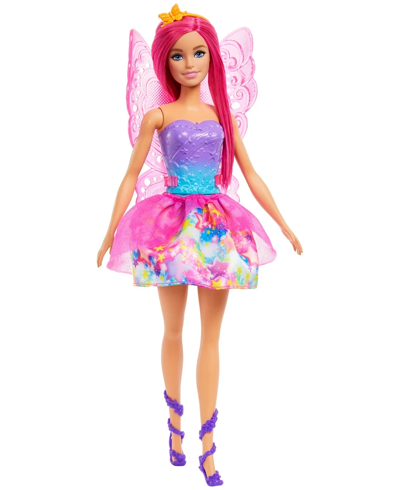 Barbie Advent Calendar, Fashion Doll 24 Surprise Accessories, Transform to Mermaid More - Multi