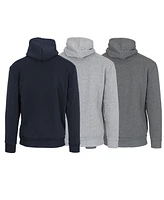 Galaxy By Harvic Men's Heavyweight Fleece-Lined Pullover Hoodie Sweatshirt