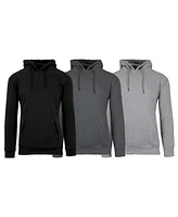 Galaxy By Harvic Men's Heavyweight Fleece-Lined Pullover Hoodie Sweatshirt