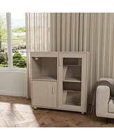 Streamdale Furniture Versatile Wooden Pet House Comfortable Home, Stylish Decor, Ample Storage