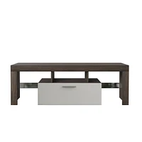 20 Minutes Quick Assembly Brown Simple Modern Tv Cabinet Floor Cabinet Floor Tv Wall Cabinet