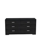 Simplie Fun Storkcraft Brookside 6-Drawer Double Dresser