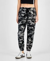 Tinseltown Juniors' Camo Jogger Pants