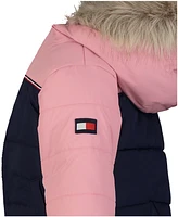 Tommy Hilfiger Baby Girl Expedition Colorblock Puffer