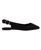 Mia Women's Kathrina Slingback Knit Flats