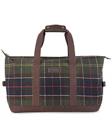 Barbour Men's Classic Tartan Plaid Duffle Bag