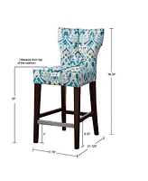 Streamdale Furniture Avila Counter Stool With Tufted Back