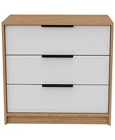 Kaia 3 Drawers Dresser, Superior Top - White Pine
