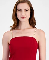 Anne Klein Women's Sleeveless Bustier Zip-Back Top