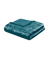 Simplie Fun Felicia Velvet Duvet Cover Set