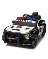 Streamdale Furniture Licensed 12V Dodge Charger Kids Ride-On Car with Remote Control & Suspension