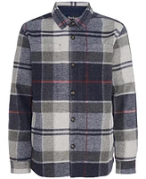 Barbour Men's Chapter Over Plaid Shirt Jacket