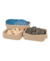 Kaplan Early Learning Rectangle Nesting Baskets - Set of 3