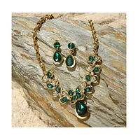 Sohi Women's Teardrop Jewellery Set