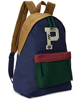 Polo Ralph Lauren Men's Color-Blocked Canvas Backpack